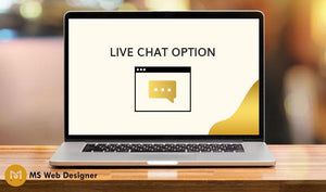 Live Chat Option With App or Widget