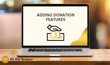 Load image into Gallery viewer, Add Donation Feature to Cart Page