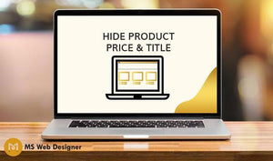 Hide Product Price & Title