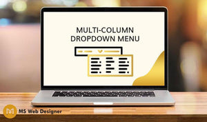 Multi Column Dropdown Menu