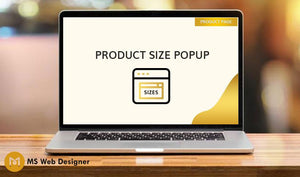 Size Chart Popup on Product Page
