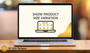 Show Product Size Variation on Collection page